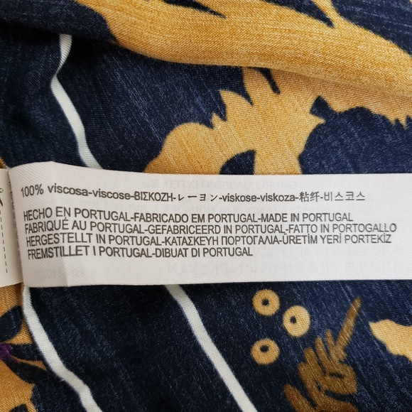 MASSIMO DUTTI floral print blouse - Picture 6 of 7